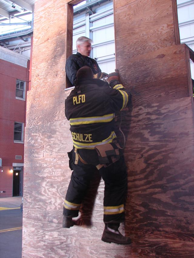 April 2010- Putnam Lake Firefighters train with New Yorks Bravest on Personal Escape Systems at the ROCK, FDNY's training center.